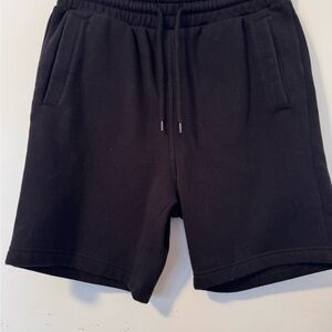 H&M Men's Black Athletic Shorts medium